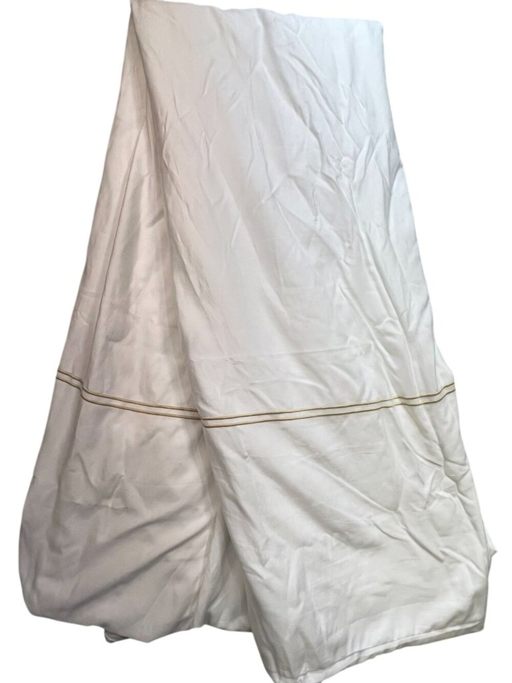 Italian Hotel Collection Pacific Coast Full/Queen Duvet Cover Bedding White Zip